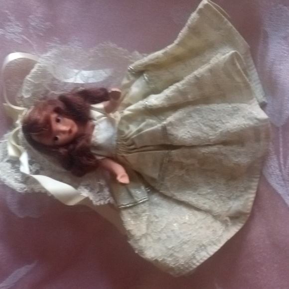 Collectible Vintage Nancy Ann Storybook Snow Queen #172 Jointed Doll - Picture 7 of 13